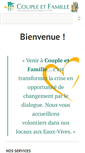 Mobile Screenshot of coupleetfamille.ch